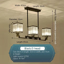 Modern bronze decorbites crystal chandelier living room lighting