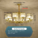 Modern bronze decorbites crystal chandelier living room lighting
