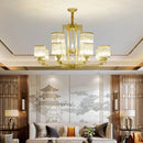 Modern bronze decorbites crystal chandelier living room lighting