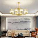 Modern bronze decorbites crystal chandelier living room lighting