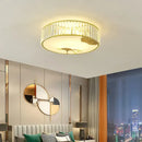 Decorbites crystal chinese gold lotus ceiling light for living room