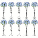 DecorBites™ Crystal Flower Stand Set, 22" Tall Metal Vases