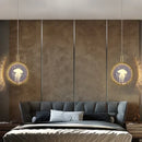 Decorbites crystal jellyfish chandelier gold bedroom pendant light