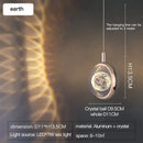 Decorbites crystal jellyfish chandelier gold bedroom pendant light