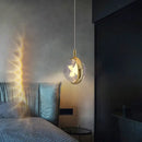 Decorbites crystal jellyfish chandelier gold bedroom pendant light