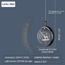 Decorbites crystal jellyfish chandelier gold bedroom pendant light