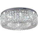 DecorBites™ Crystal LED Chandelier Ceiling Light - Gold