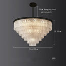 Gold Rectangular Dining Light