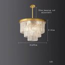 Gold Rectangular Dining Light