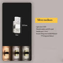 Modern textured glass led wall sconces in chrome black & gold bedroom