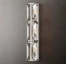 Modern geometric black crystal led wall sconces bedroom light