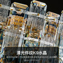 DecorBites™ Crystal Light Chandelier: Luxury European Livingroom Lamp 2024 Collection