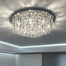 Modern black decorbites crystal light living room chandelier