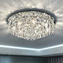 Modern black decorbites crystal light living room chandelier
