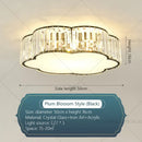 Modern cloud gold ceiling light living room decorbites crystal light