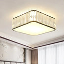 Modern cloud gold ceiling light living room decorbites crystal light