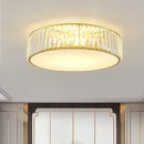 Modern cloud gold ceiling light living room decorbites crystal light