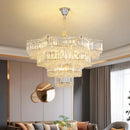 DecorBites™ Crystal Livingroom Chandelier: Modern Luxury for Dining Room, Bedroom, and Hall