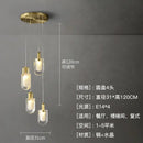 Modern gold cascading crystal loft chandelier for living room