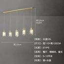 Modern gold cascading crystal loft chandelier for living room