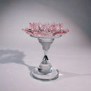 DecorBites™ Crystal Lotus Candle Holder Home Decoration Crystal Flower Candlestick