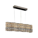 Decorbites crystal luxe multi-tiered gold chandelier living room light