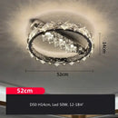 DecorBites™ Crystal Luxury Ceiling Light for Living Room & Bedroom - Modern LED Warm Glow
