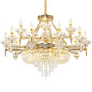 Decorbites crystal luxury gold chandelier for living room