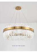 DecorBites™ Crystal Pendant Chandelier for Home Decor