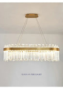 DecorBites™ Crystal Pendant Chandelier for Home Decor