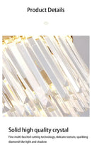 DecorBites™ Crystal Pendant Chandelier for Home Decor