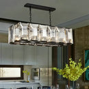 Decorbites crystal pendant chandelier gold living room light