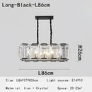 Decorbites crystal pendant chandelier gold living room light