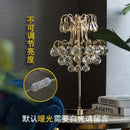 Decorbites crystal table lamp golden chandelier bedroom light