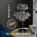 Decorbites crystal table lamp golden chandelier bedroom light