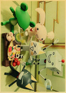 DecorBites™ Cute 3D Cat Poster for Home Decor