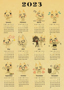 DecorBites™ Cute 3D Cat Poster for Home Decor