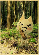 DecorBites™ Cute 3D Cat Poster for Home Decor