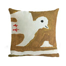 Decorbites cute dog printed black & white pillow cover living room