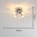 Decorbites dandelion crystal led ceiling light for living room