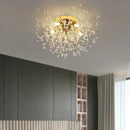 Decorbites dandelion crystal led ceiling light for living room