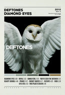 Deftones canvas painting set owl and portrait – bedroom wall art