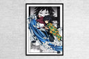 DecorBites™ Demon Slayer Anime Canvas Poster for Home Decor