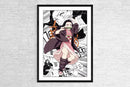 DecorBites™ Demon Slayer Anime Canvas Poster for Home Decor