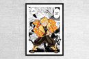 DecorBites™ Demon Slayer Anime Canvas Poster for Home Decor