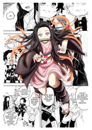 DecorBites™ Demon Slayer Anime Canvas Poster for Home Decor
