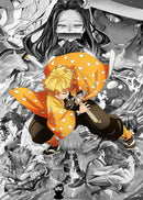 DecorBites™ Demon Slayer Anime Canvas Poster for Home Decor