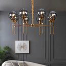DecorBites™ Designer Metal Chandelier for Modern Living