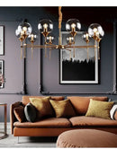 DecorBites™ Designer Metal Chandelier for Modern Living