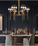 DecorBites™ Designer Metal Chandelier for Modern Living
